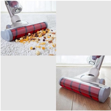 Jimmy Vacuum Cleaner JV71 Cordless operating, Handstick and Handheld, Operating time (max) 45 min, White/Red, Warranty 24 month(s), Battery warranty 12 month(s)