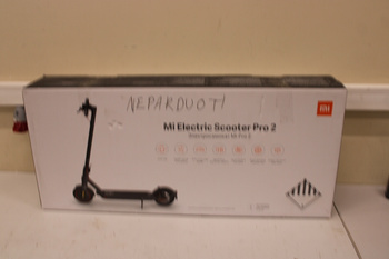 SALE OUT. Xiaomi Mi Electric Scooter Pro 2 (Black) | Xiaomi Mi Electric Scooter Pro 2 | 600 W | 25 km/h | 3 month(s) | Black | USED, SCRATCHED, DIRTY, MISSING INNER PACKAGING