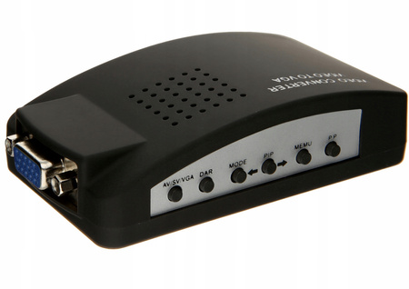 KONWERTER SYGNAŁU BNC S-VIDEO VGA AV - VGA ZESTAW