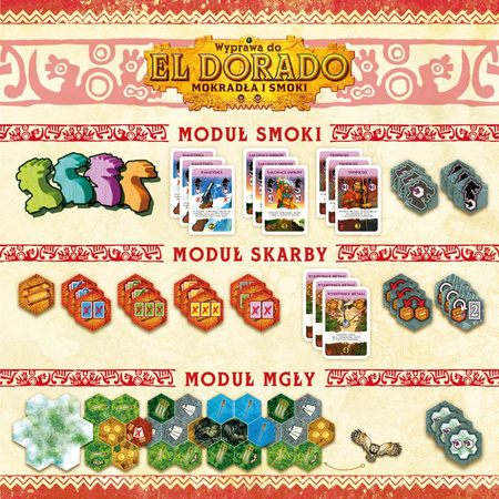 GRA WYPRAWA DO EL DORADO: MOKRADŁA I SMOKI - dodatek - NASZA KSIĘGARNIA