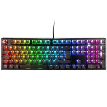 Ducky One 3 Aura Black Gaming Tastatur, RGB LED - MX-Speed-Silver