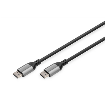 Digitus 8K DisplayPort Connection Cable DB-340105-010-S Black, DisplayPort to DisplayPort, 1 m