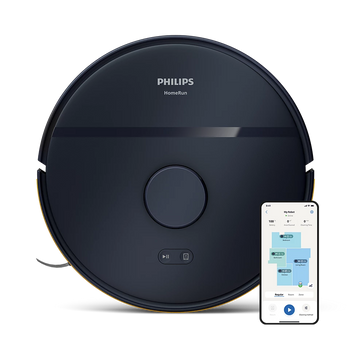 Philips | Robot Vacuum Cleaner | XU2000/10 2000 series | Wet&Dry | Operating time (max) 130 min | Lithium-ion | 2600 mAh | Dust capacity 0.38 L | 2700 Pa | Dark Blue