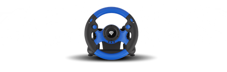 Genesis | Driving Wheel | Seaborg 350 | Blue/Black | Game racing wheel