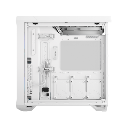 Fractal Design Torrent Compact RGB White TG clear tint Mid-Tower Power supply included No