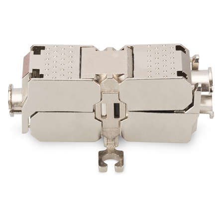 Digitus DN-93909  Field Termination Coupler CAT 6A, 500 MHz for AWG 22-26, fully shielded, keyst. design, 26x35x80