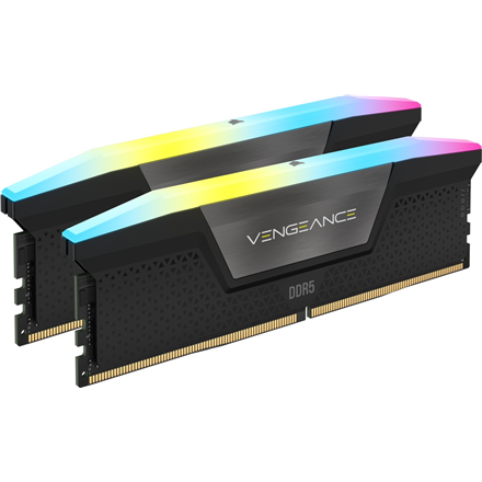 Corsair Vengeance RGB, DDR5-5600, CL36 - 32 GB Dual-Kit, schwarz