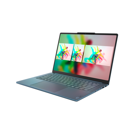 Lenovo Yoga Pro 7 14AKP10 | Tidal Teal | 14.5 " | OLED | 3K | 2944 x 1840 pixels | Glossy | AMD Ryzen AI 7 | 350 | 32 GB | Soldered LPDDR5x | Solid-state drive capacity 1000 GB | AMD Radeon 860M Graphics | Windows 11 Home | 802.11be | Bluetooth version 5.