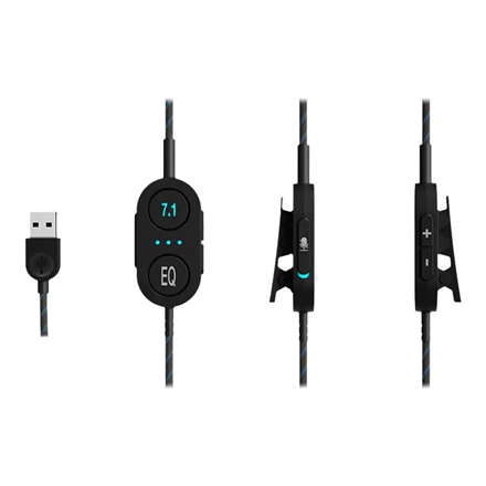 Słuchawki z mikrofonem dla graczy Lenovo Legion H500 Pro 7.1 (czarne)