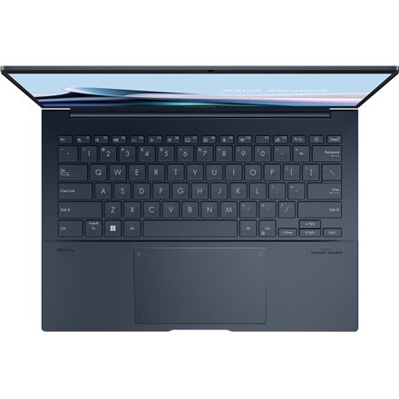 Asus Zenbook 14 UX3405CA-PZ217W | Ponder Blue | 14 " | OLED | Touchscreen | 3K | 2880 x 1800 pixels | Glossy | Intel Core Ultra 7 | 255H | 32 GB | LPDDR5X | Solid-state drive capacity 1000 GB | Intel Arc Graphics | Windows 11 Home | 802.11be | Bluetooth v