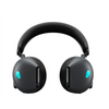 Dell Headset Alienware Tri-Mode AW920H Wireless/Wired Over-Ear Microphone Noise canceling Wireless Dark Side of the Moon