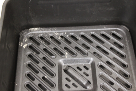 SALE OUT. Midea MAD1100DADK Air fryer digital,Two-zone cavity, 6.4L + 4.4L | Midea Two Zone Airfryer | MAD1100DADK | Power 1850 W | Capacity 4.4/6.4 L | Rapid Air technology | Black | USED, DIRTY, SCRATCHED ON TOP