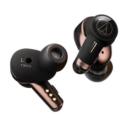 Audio Technica Wireless Earbuds  ATH-TWX9 In-ear, Microphone, Black