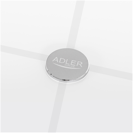 Adler Smart Bathroom Scale | AD 8187 | Maximum weight (capacity) 180 kg | Accuracy 100 g | Body Mass Index (BMI) measuring | White