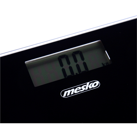 Mesko Bathroom scale 8150b Maximum weight (capacity) 150 kg Accuracy 100 g Body Mass Index (BMI) measuring Black