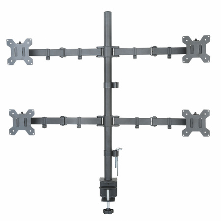UCHWYT BIURKOWY DO 4 MONITORÓW LED/LCD 13-27" L-04N ART