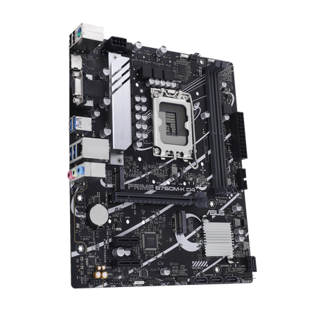 ASUS Prime B760M-K D4, Intel B760 Mainboard - Sockel 1700, DDR4