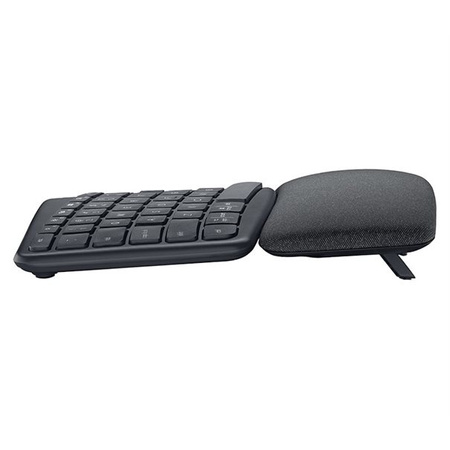 Logitech Keyboard K860 ERGO Split Ergonomic [DE] Grafit mit Handballenauflage
