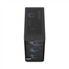 Fractal Design Meshify 2 Lite RGB Midi-Tower Light Tint, Tempered Glass, schwarz