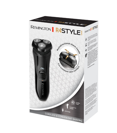 Remington Shaver | R3600 R4 Style Series | Operating time (max) 40 min | Black