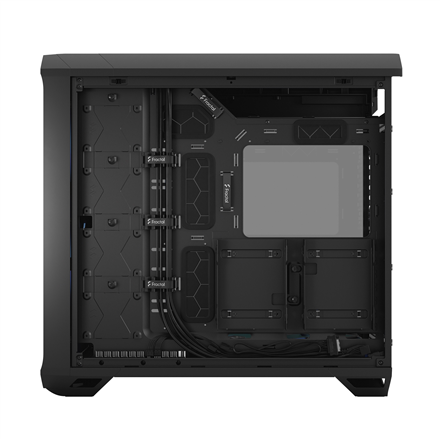Fractal Design Torrent RGB Midi-Tower Light Tint, Tempered Glass, schwarz