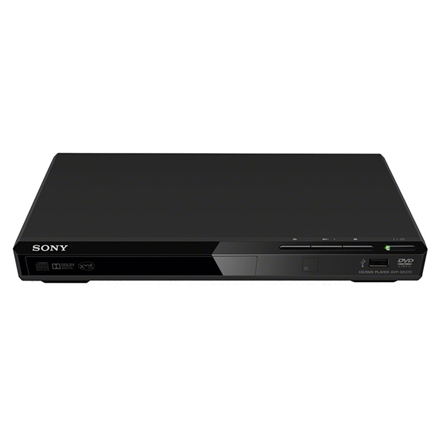 Sony DVD player DVP-SR370B JPEG, MP3, MPEG-4, WMA, AAC and Linear PCM