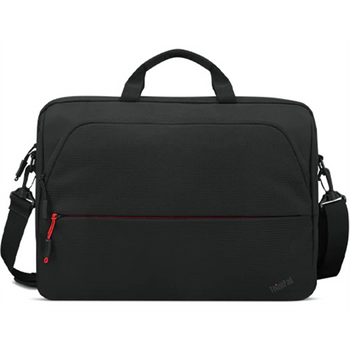 Lenovo Essential ThinkPad Essential 15.6" Topload (Sustainable & Eco-friendly, made with recycled PET: Total 7.5% Exterior: 24%) Fits up to size 16 " Topload Black Shoulder strap