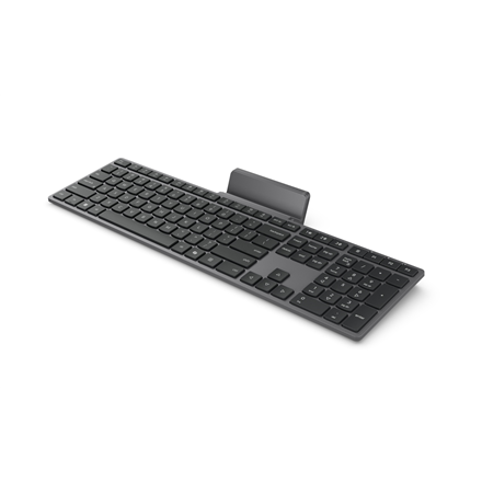 Lenovo 700 Modern Multi-Device Wireless Keyboard-US English | Keyboard | Wireless | US English | Bluetooth | Luna Grey
