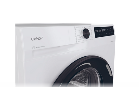 Candy Washing Machine | BR 48B6-S | Energy efficiency class A | Front loading | Washing capacity 8 kg | 1400 RPM | Depth 53 cm | Width 60 cm | Display | LCD | Steam function | Wi-Fi | White