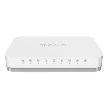 D-Link Switch GO-SW-8G/E Unmanaged Desktop 1 Gbps (RJ-45) ports quantity 8