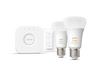HueWA Starter Kit 2pcs, Bridge, Switch | E27 | 11 W | Warm to cool white light, 2200-6500K | Bluetooth and Zigbee