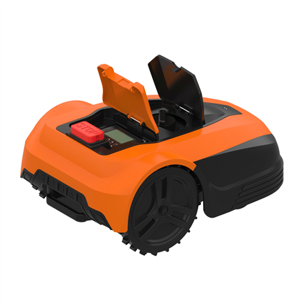 AYI Robot Lawn Mower A1 600i Mowing Area 600 m² WiFi APP Yes (Android; iOs) Working time 60 min Brushless Motor Maximum Incline 37 % Speed 22 m/min Waterproof IPX4 68 dB