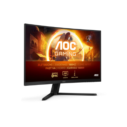 AOC CQ32G4VE 31.5" VA/16:9/2560×1440/300 cdm2/1ms/DP HDMI Audio out