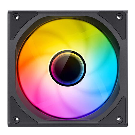 Jonsbo ZK-120BR ARGB Reverse Blade PWM Lüfter, 120mm, 3er-Pack - schwarz