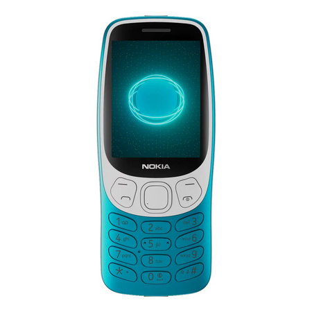 Nokia | 3210 4G (2024) | Scuba Blue | 2.4 " | 128 MB | 64 MB | Dual SIM | Bluetooth | 5.0 | USB version USB Type-C | Main camera 2 MP | 1450 mAh