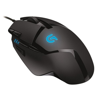 Logitech G402 Hyperion Fury Gaming Maus - schwarz/blau
