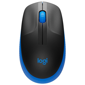 Logitech Full size Mouse M190  Wireless Blue USB