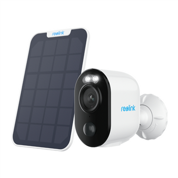 Reolink | Wireless Solar & Battery Powered Security Camera with Smart Detection, 3W | Argus Series B310 with Solar Panel | Bullet | 3 MP | f=4mm,F=2.0 | IP65 | H.264/H.265 | Micro SD, Max. 128GB