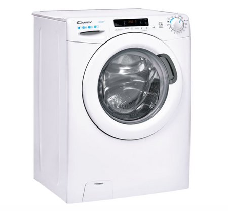 Washing Machine | CS4 1262DE/1-S | Energy efficiency class D | Front loading | Washing capacity 6 kg | 1200 RPM | Depth 45 cm | Width 60 cm | Display | LCD | NFC | White
