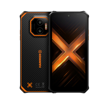 Hammer Energy X2 | Black/Orange | 6.1 " | IPS | 1560 x 720 pixels | Mediatek | Dimensity 6300 | Internal RAM 6 GB | 128 GB | microSD | Dual SIM | 4G | 5G | Main camera resolution 50 MP | Android | 15 | 5000 mAh