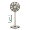 Duux Fan | Whisper Flex Smart | Stand Fan | Greige | Diameter 34 cm | Number of speeds 26 | Oscillation | Yes