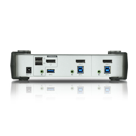Aten CS1912 2-Port USB 3.0 DisplayPort KVMP™ Switch (Cables included) Aten 2-Port USB 3.0 DisplayPort KVMP Switch (Cables included) CS1912