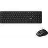 PORT DESIGNS WIRELESS DESKTOP PACK: MOUSE & KEYBOARD 900904-UK	 Standard, Wireless, Mouse included, Batteries included, EN, 423 g, Black