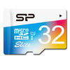 Silicon Power Elite UHS-1 Colorful 32 GB, MicroSDHC, Flash memory class 10, SD adapter