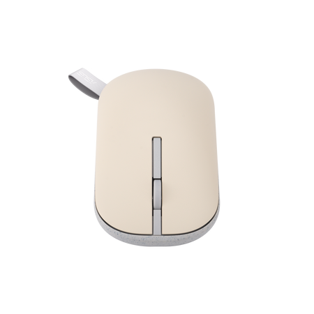 Asus Marshmallow Mouse | MD100 | Mouse | 2.4 GHz, Bluetooth | Beige