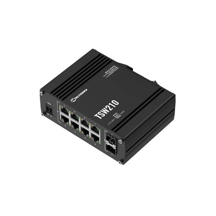 Teltonika Switch 8 GbE, 2 SFP ports | TSW210