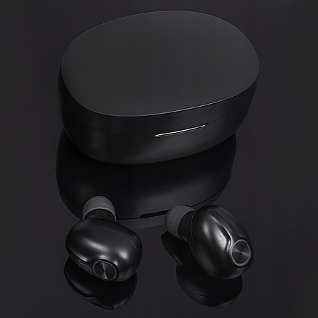 SŁUCHAWKI BEZPRZEWODOWE DOUSZNE BLUETOOTH MIKROFON