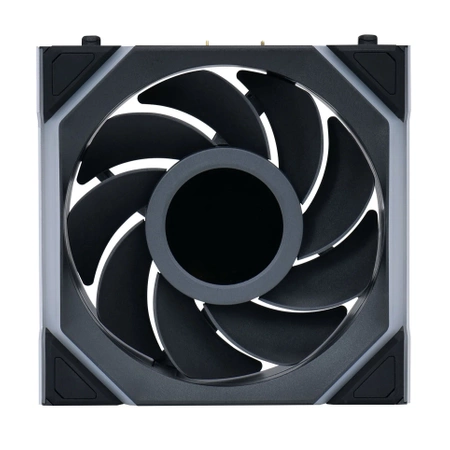 Lian Li UNI FAN SL Wireless LCD Lüfter, ARGB, PWM - Reverse Blade, 120 mm, schwarz