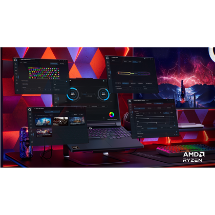 Lenovo Legion Pro 7 16AFR10H | Eclipse Black | 16 " | OLED | WQXGA | 2560 x 1600 pixels | Glossy | AMD Ryzen 9 | 9955HX3D | 32 GB | SO-DIMM DDR5 | Solid-state drive capacity 2000 GB | NVIDIA GeForce RTX 5080 | GDDR7 | 16 GB | Windows 11 Home | 802.11be | 