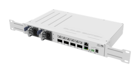 MikroTik Cloud Router Switch CRS504-4XQ-IN No Wi-Fi 10/100 Mbit/s Ethernet LAN (RJ-45) ports 1 Mesh Support No MU-MiMO No No mobile broadband